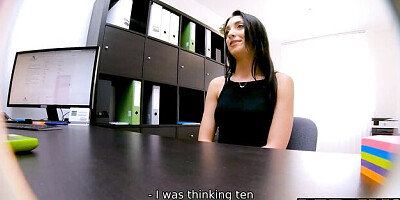 Extra money scene with excellent Cecile Raven from VIP 4K