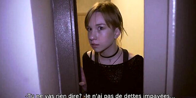 Sex hungry Alice Klay at homemade trailer