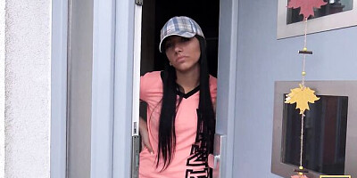 Admirable Adelle Sabelle at doggystyle dirt