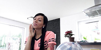 Admirable Adelle Sabelle at doggystyle dirt