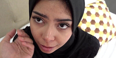 Porn loving Muslim hottie now has to take his meaty dick