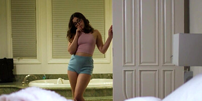 Sleepover sex with two perfect lesbians that want sex