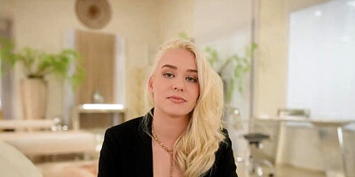 Petite babe with a tight body will perhaps get fucked silly