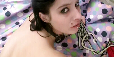 Perfect goddess at brunette smut