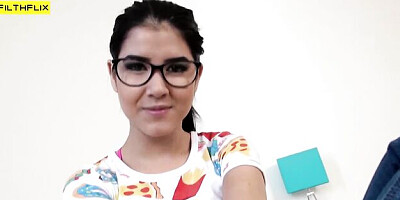 Lady Dee's pussy licking dirt by Filth Flix