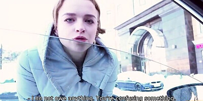 Debt4k featuring slag's russian amateur sex