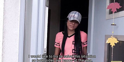 Adelle and Adelle's money clip