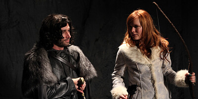 Redheaded girl with tiny breasts is going to screw real hard