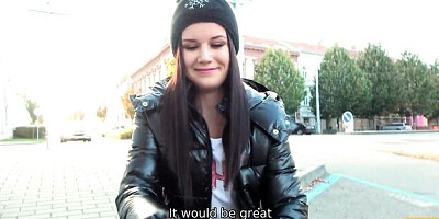 Impressive doxie at brunette video