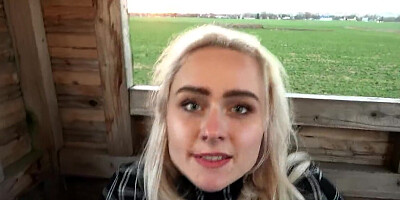 Tiny girl from Germany takes a stranger's dick inside