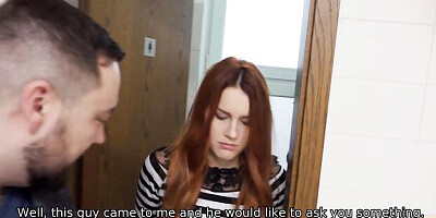 Point of view action with marvelous Charli Red from Hunt4k