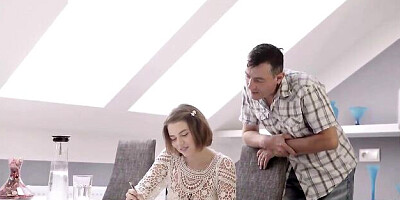 Teen (18+) movie with dainty Marina Visconti Real from VIP 4K