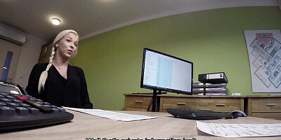 Flattering Karol's fuck for money scene