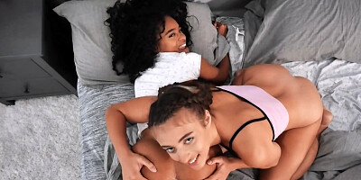 Interracial threesome with Jake Adams, Gia Derza &amp, Scarlit Scandal