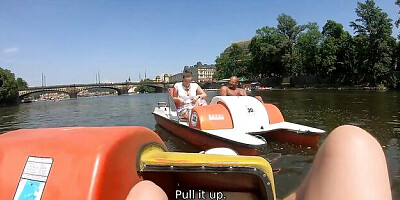 Hunt4k featuring female's brunette video