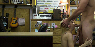 Sean Lawless fucks a dirty blonde chick Stevie Sixx