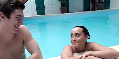 Pin-up one and only at brunette porn