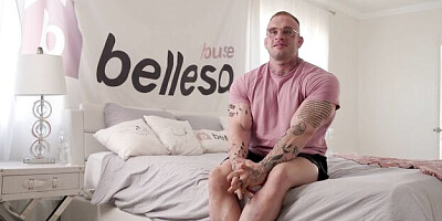 Bellesa Films featuring Nicole Aria and Davin Strong's real female orgasm video