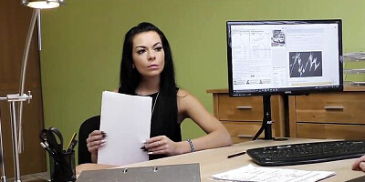 Bubbly hottie - big cock action - Loan4k