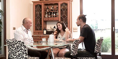 Old xxx with slutty tomato from Daddy4k