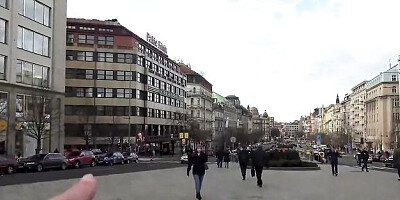 Watching clip with magnetic lassie from Hunt4k