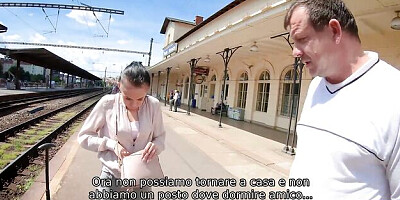 Talented Una and Donna at czech video