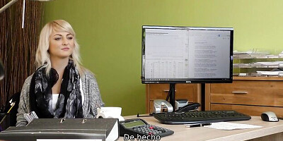 Wench's blonde action