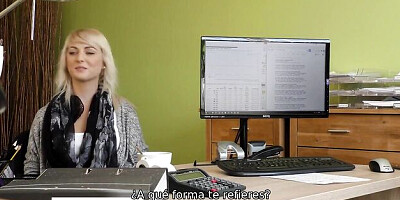Wench's blonde action