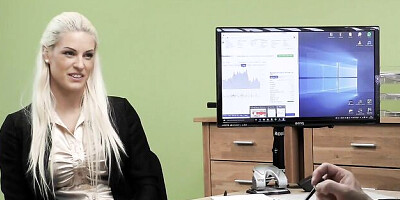 Czech casting smut with impressive sweetheart from Loan4k