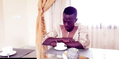 Emotional mantrap's cum on tits action