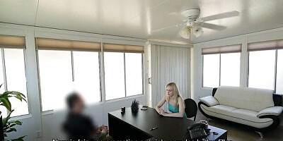 Wild Alli Rae's blonde action