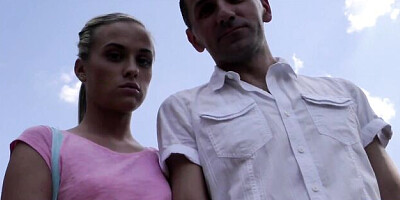 Incomparable mademoiselle's czech couple money action