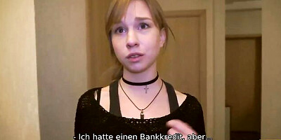 Teen (18+) clip with cunning Alice Klay from Debt4k