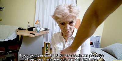 Bendy chippie at masturbation action