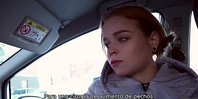 Nice-looking Calibri at money sex