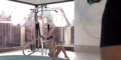 Come-hither Franco Roccaforte and Lady Dee's teenager (18+) clip