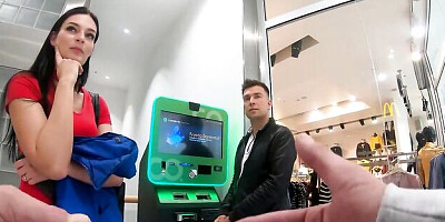 Prurient bird at sex for money dirt