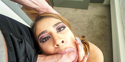 Ike Diezel is fucking Mila Milkshake in this hot POV