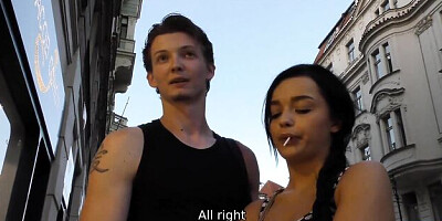 Marvelous Erica Black at fuck for money trailer
