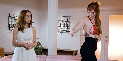 Three of the hottest lezzies in porn are involved here