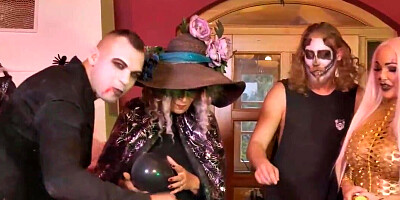 Mature lady accepts the gift of a much younger dick