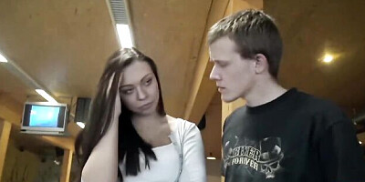 Brunette dirt with endearing madam from Hunt4k