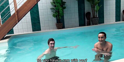 Reality scene with cool Anna Rose from Hunt4k