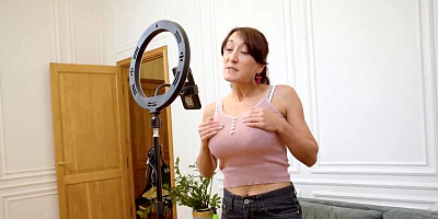 Shameful experience with a horny lady over the age of 50