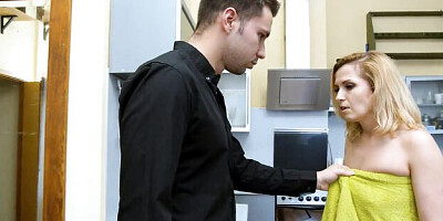 Well-formed Alika Alba at blonde dirt