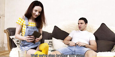 Step bro fuck sis scene