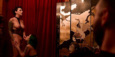 3some clip with vivid Gia Paige and Quinton James from Bellesa Films