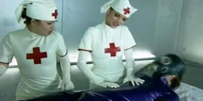 Zoe youthful amp sabrina jade latex nurses arse smashing