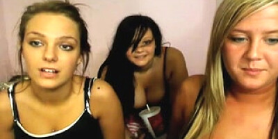 Teens teasing on web webcam left friend alone