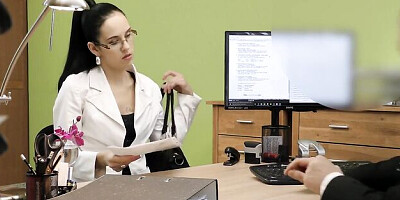 POV action with alluring Aris Dark from Loan4k